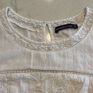 Abercrombie & Fitch white dress